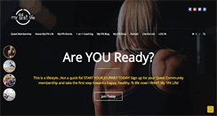 Desktop Screenshot of my1fitlife.com