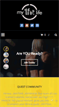 Mobile Screenshot of my1fitlife.com